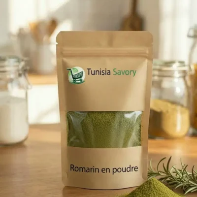 romarin en poudre naturel herbe aromatique tunisienne