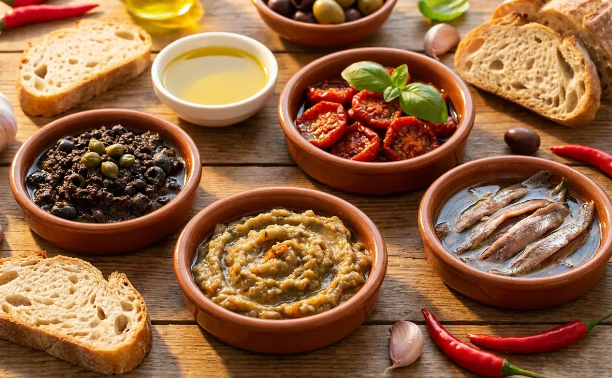 tartines apéritives méditerranéennes