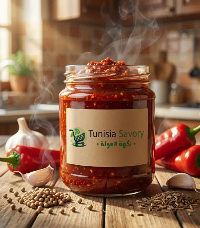 harissa de nabeul artisanale en pot