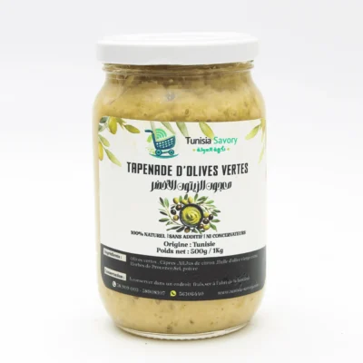 tapenade d'olives vertes