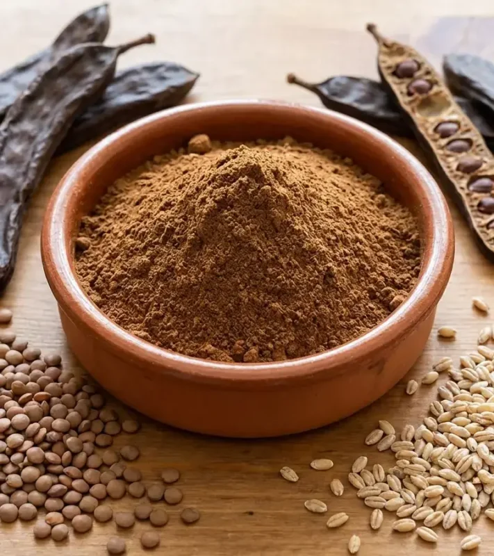 Bsissa à la caroube sahlia produit traditionnel tunisien