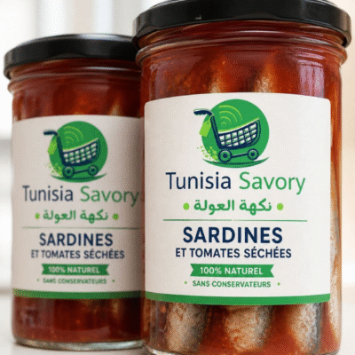 Sardines aux tomates séchées en conserve 220g et 500g