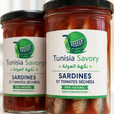 sardines et tomates séchées méditerranéennes