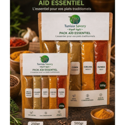 Pack épices Aïd ras el hanout cumin curcuma paprika coriandre